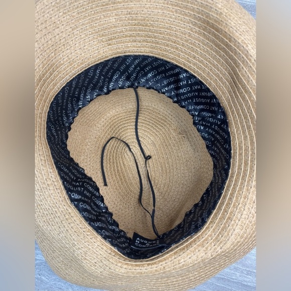 August Hats Woven Adjustable Paper Sun Hat - Picture 4 of 8
